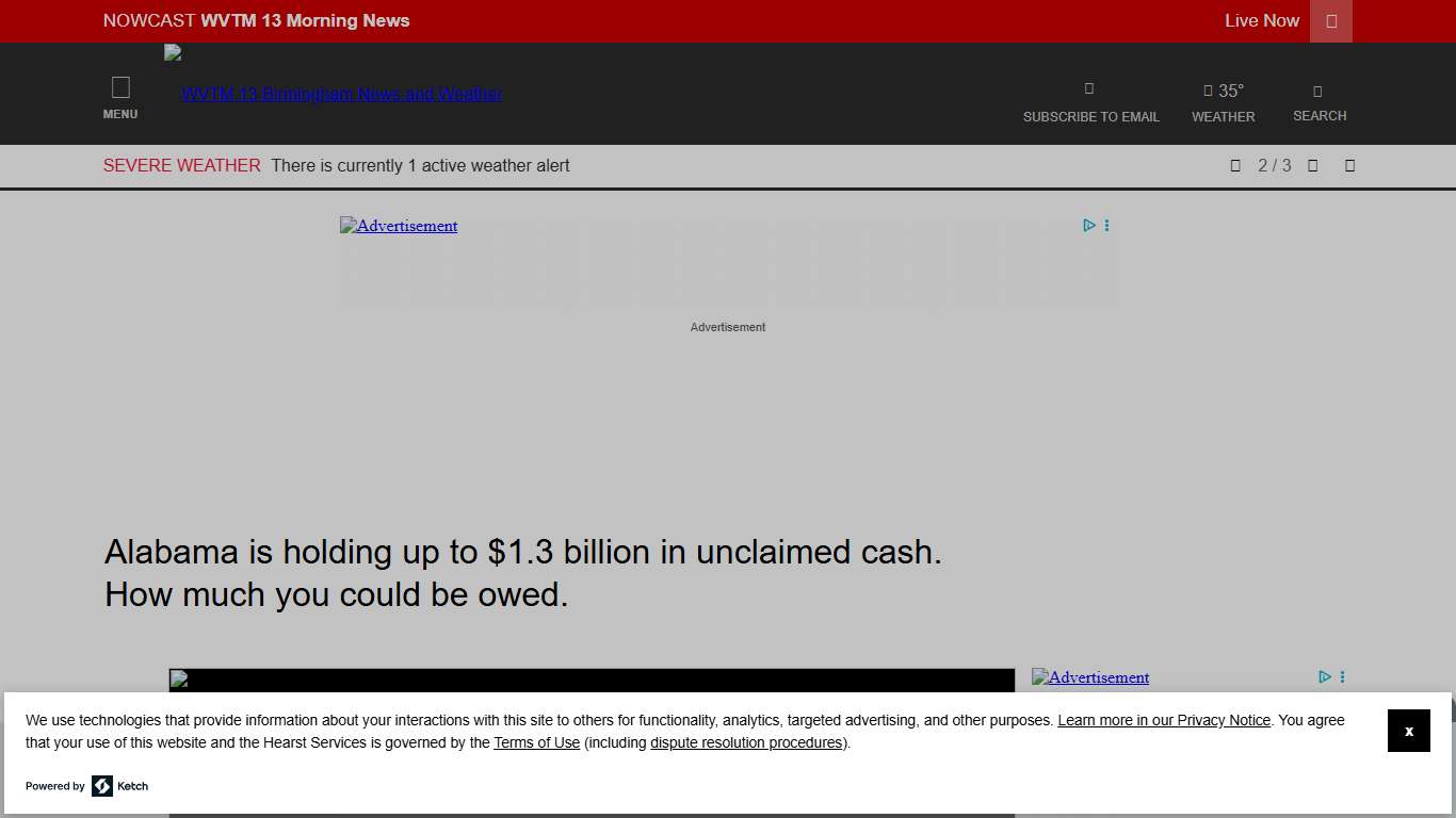 Billions in unclaimed cash in Alabama