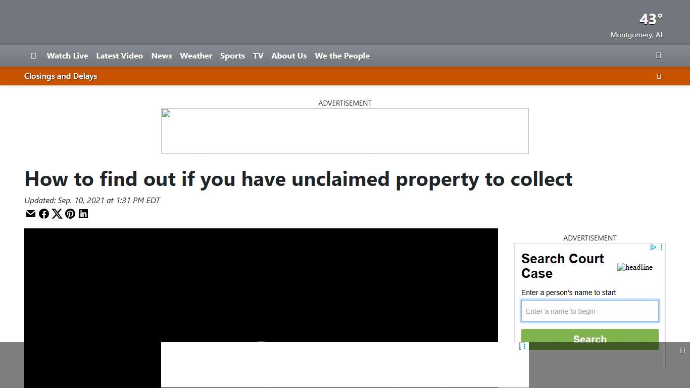 How to find out if you have unclaimed property to collect